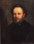 Gustave Courbet Pierre-Joseph Proudhon oil on canvas